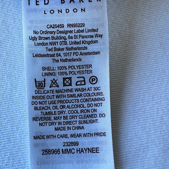 Ted Baker Haynee Floral Swim Trunks with adjustable waistband - Picture 12 of 14